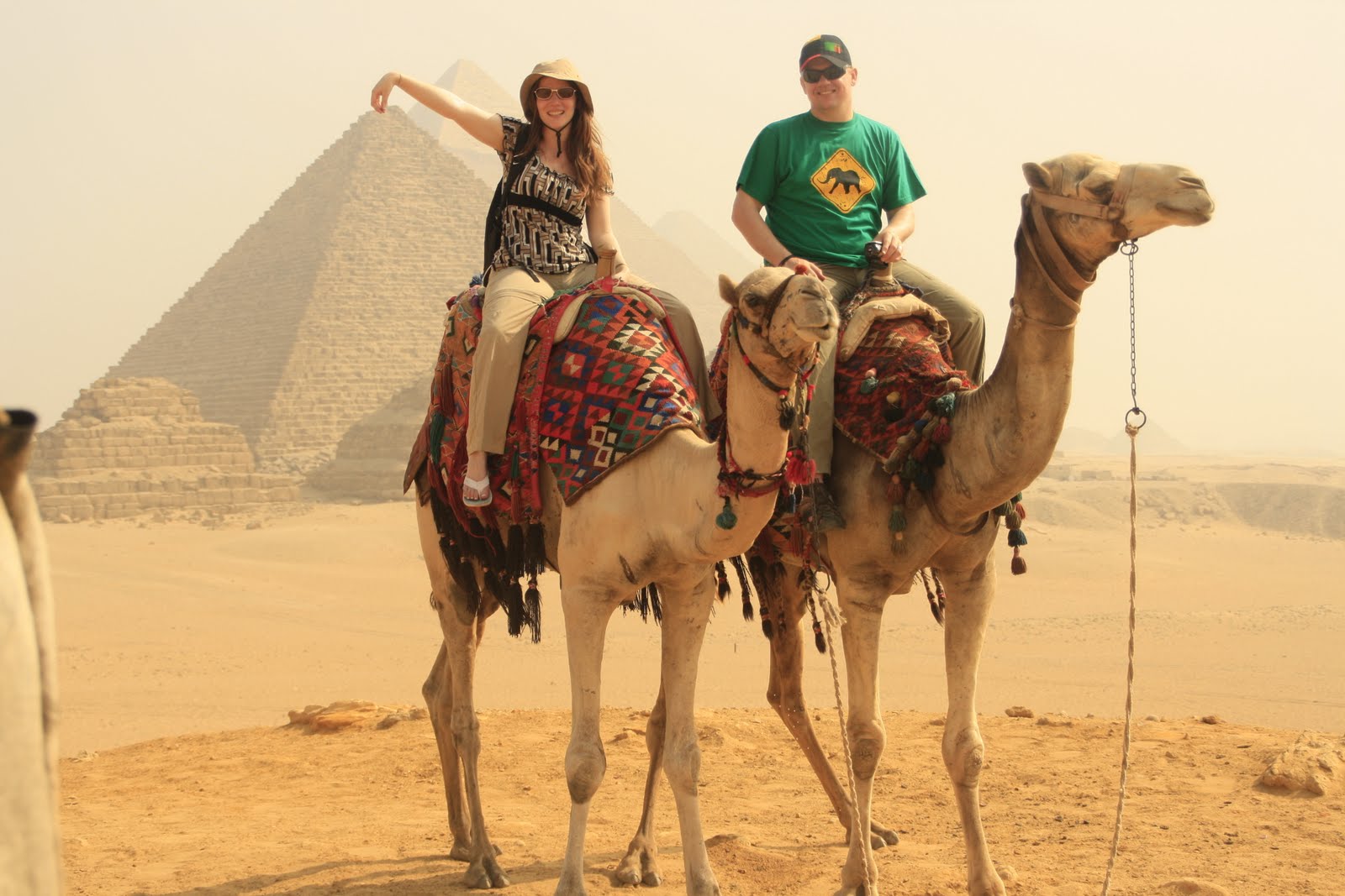 Day 2: Egyptian Museum, The Great Pyramids, The Sphinx and Khan El Khalili Bazaar.
